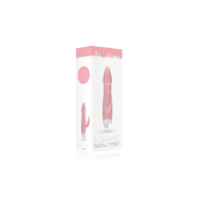 Vibromasseur Rabbit rose multivitesse 